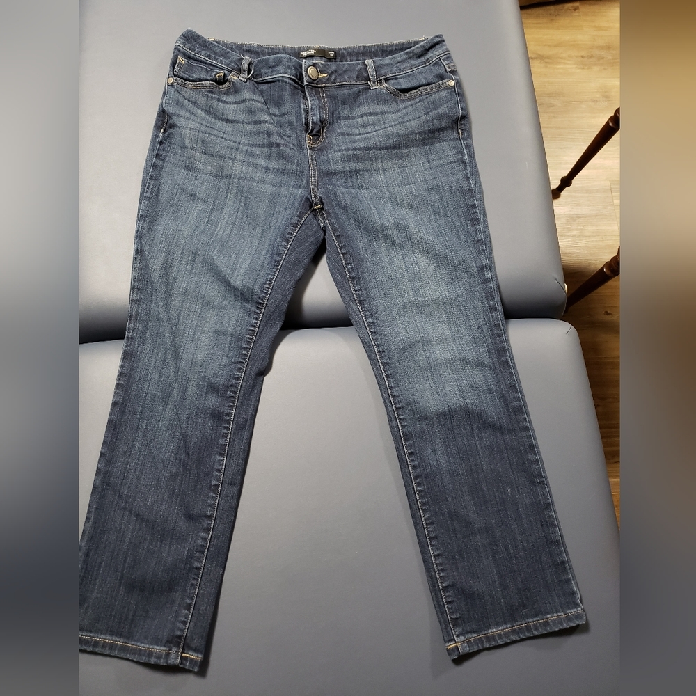 Vera Wang Capri Jeans dark blue size 14P